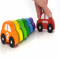 Kids Learn Colors And Counting With Toy Cars