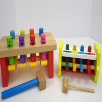 Learn Colors And Counting With Pounding Peg Toys