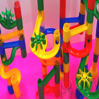 Learn Colors And Numbers With Colorful Candy Gumball Marble Maze Run