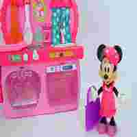 Minnie Mouse Dress Up And Toy Kitchen Cooking For Kids