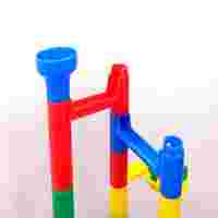 Teach Baby Numbers!With A Colorful Marble Maze Run