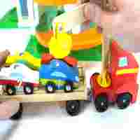 Teach Toddlers Colors And Counting With Toy Car